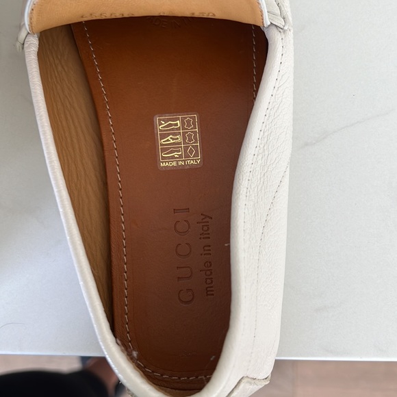 Gucci Mens driving loafer with horse-bit size 8 1/2 NWOT - Picture 5 of 8